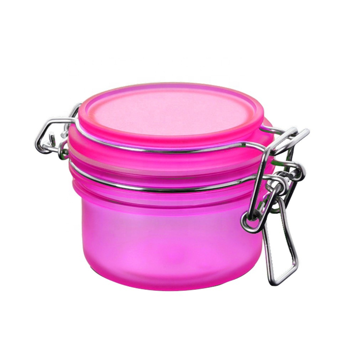 Storage canisters plastic jar plastic storage jars with plastic lids