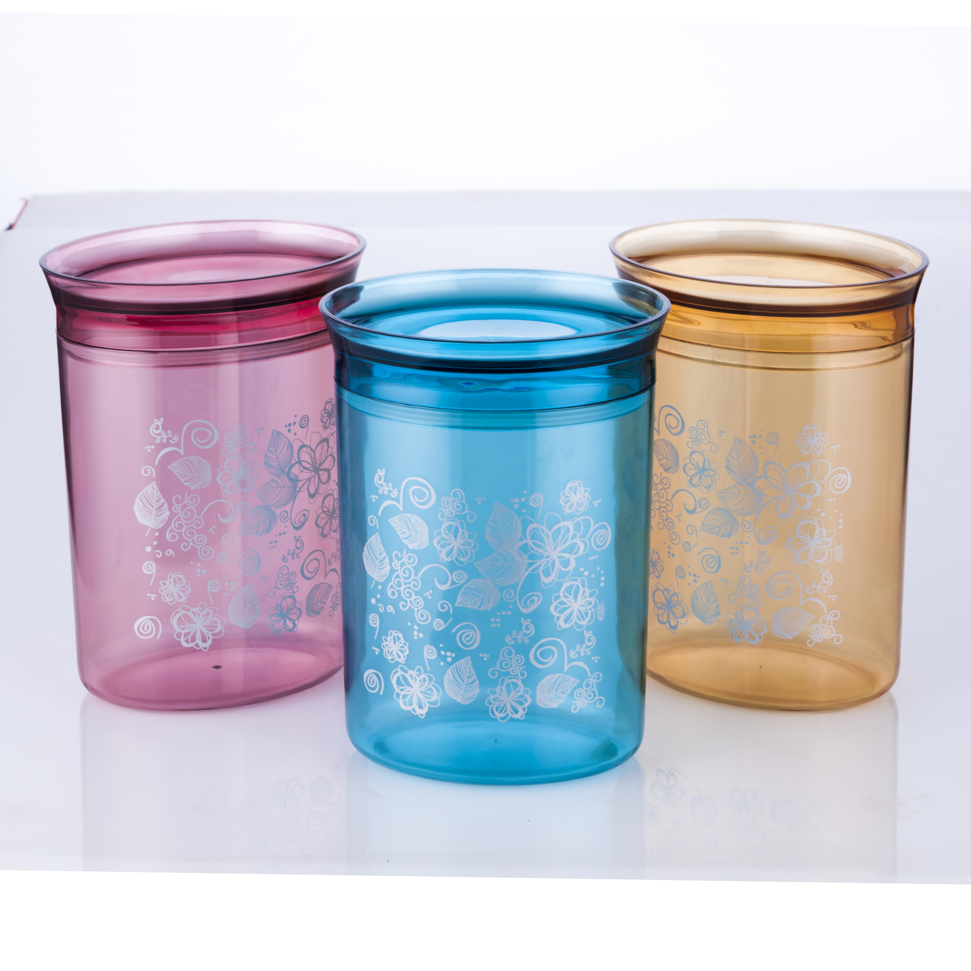 Storage containers with LIDS - rectangular plastic containers - plastic cans with LIDS and labels - BPA free plastic can