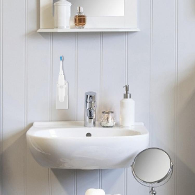 Storage shelf rack electric toothbrush holder sticky wall hanging free punch creative simple universal toothbrush base