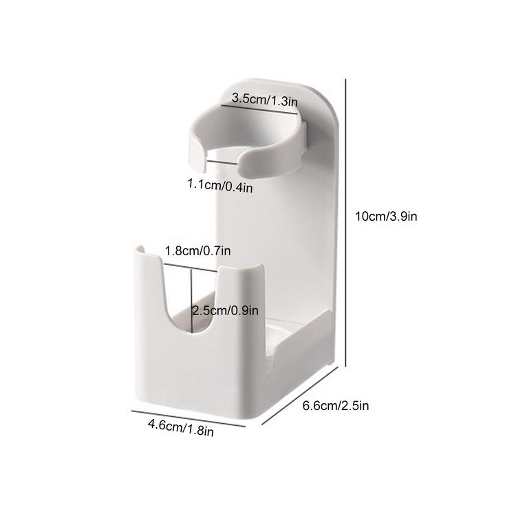 Storage shelf rack electric toothbrush holder sticky wall hanging free punch creative simple universal toothbrush base