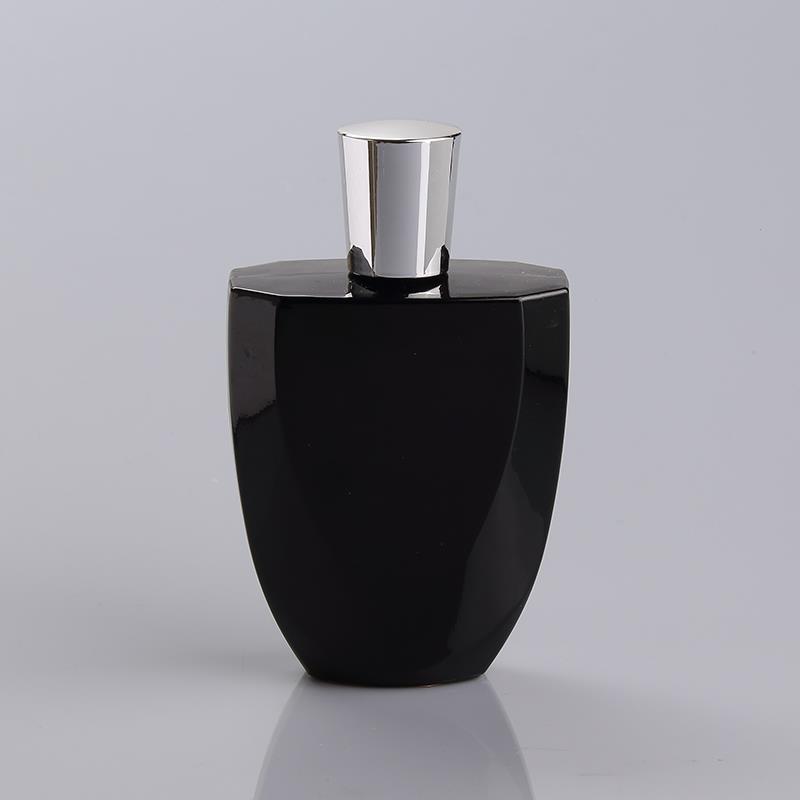 Strict Quality Control Factory 100ml Perfume Bottle Black Matte