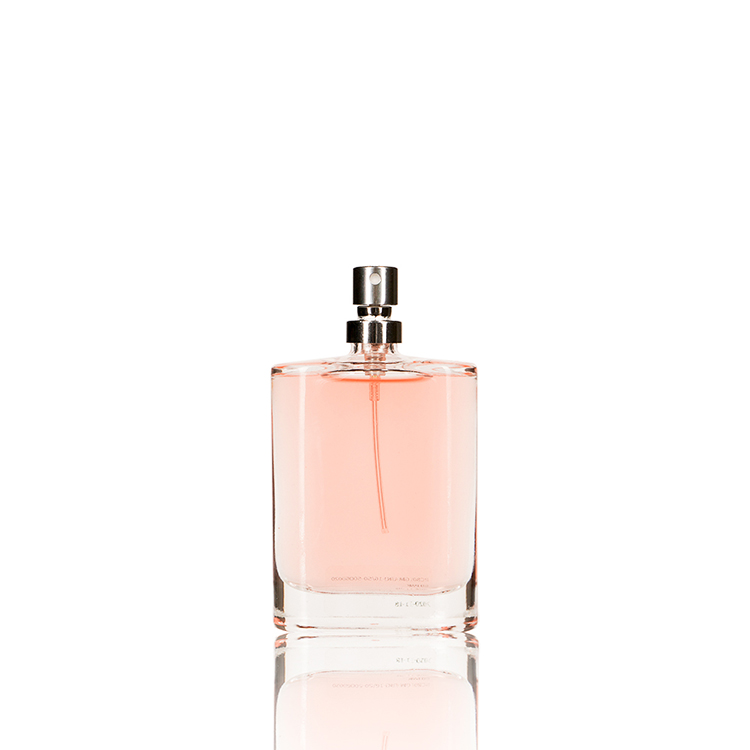 Style 50ml Unique Perfume Bottles with Sliver/plastic Pump The Fine Quality New Glass Cosmetic Package Plastic Screen Printing