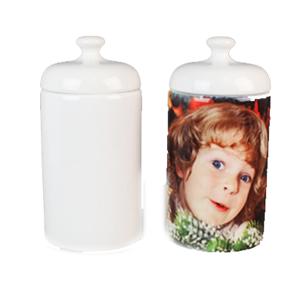 Sublimation Ceramic Seal Pot printing size: 27.4*13.1cm