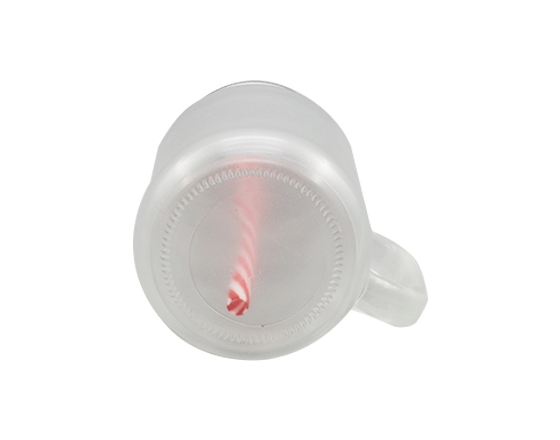 Sublimation Printed DIY Mason Jar With Lid And Straw