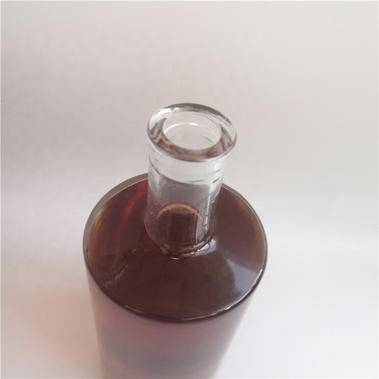 Super Flint Clear Empty Vodka Gin Brandy Whisky Tequila Rum glass bottle for liquor 750 ml