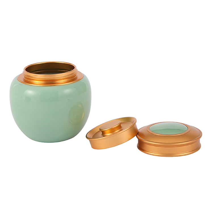Super Markets high quality coffee cans, Ceramic candle jar With lid