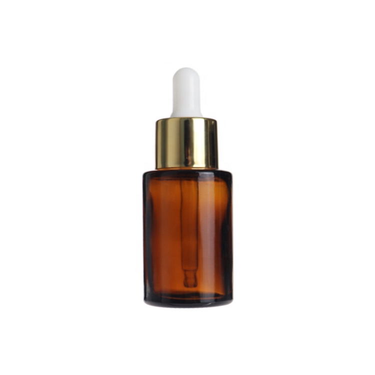 Super September Luxury cosmetic packaging serum bottle unique shaped glass dropper bottle 30ml for skin care
