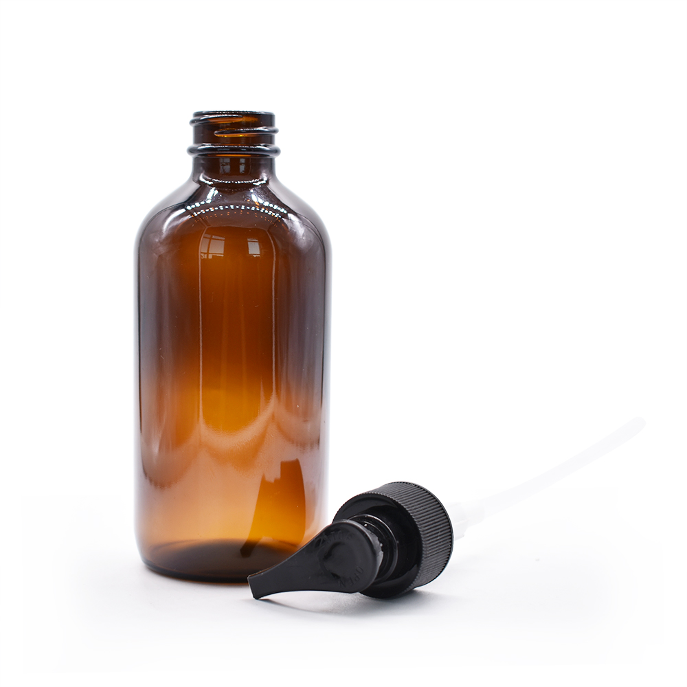 Super large size bottle with emulsion pump 250ml 500ml 1000ml glass bottle