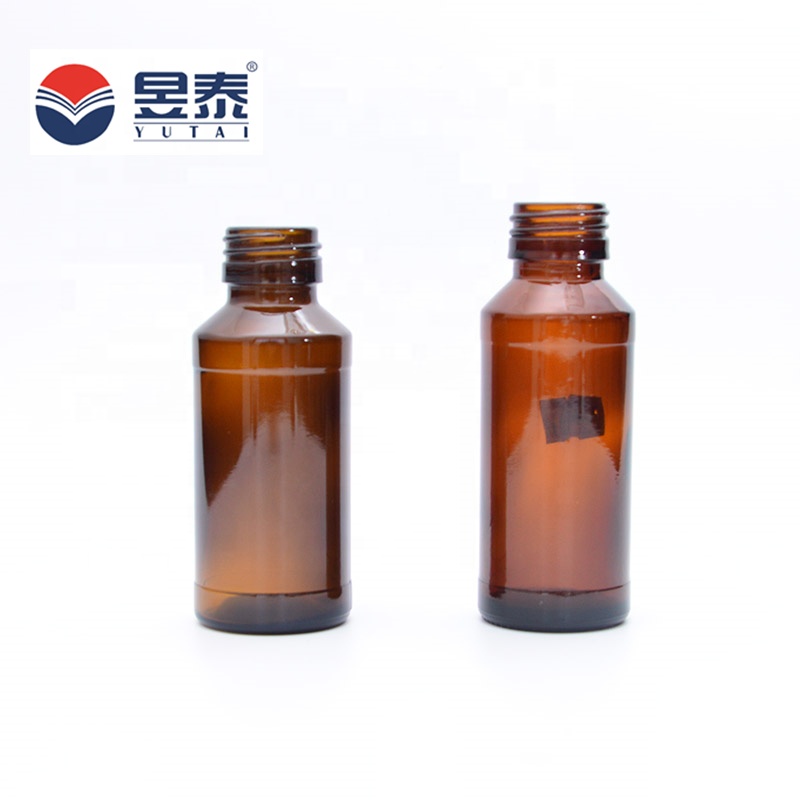Superior Quality Screw Cap Amber Beverage Glass Bottle