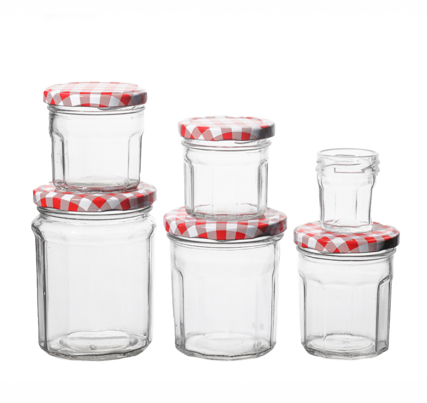 Suppliers 50ml 150ml 200ml 250ml Storage Empty Customize Food Glass Jar Wholesale