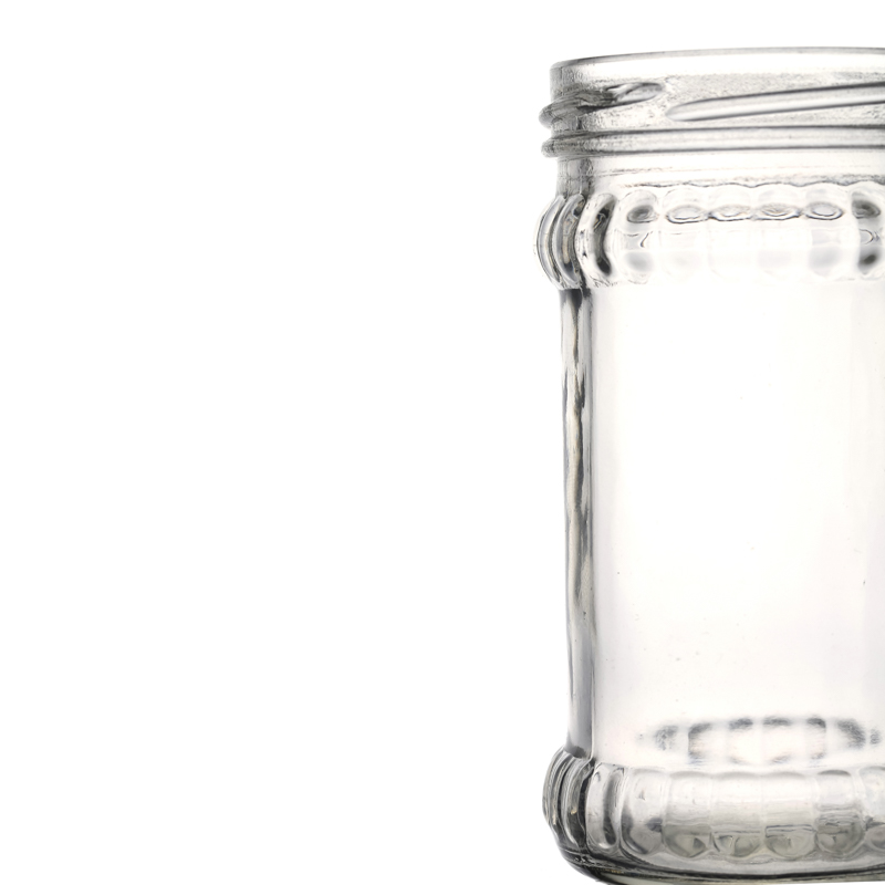 Suppliers Hot Sale High Quality Customize Empty Clear Round Food Storage Glass Jars with Lids for Sauces 200ml