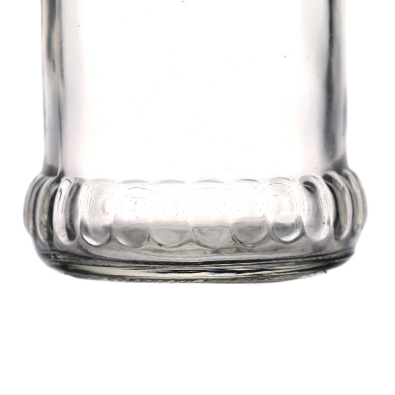 Suppliers Hot Sale High Quality Customize Empty Clear Round Food Storage Glass Jars with Lids for Sauces 200ml