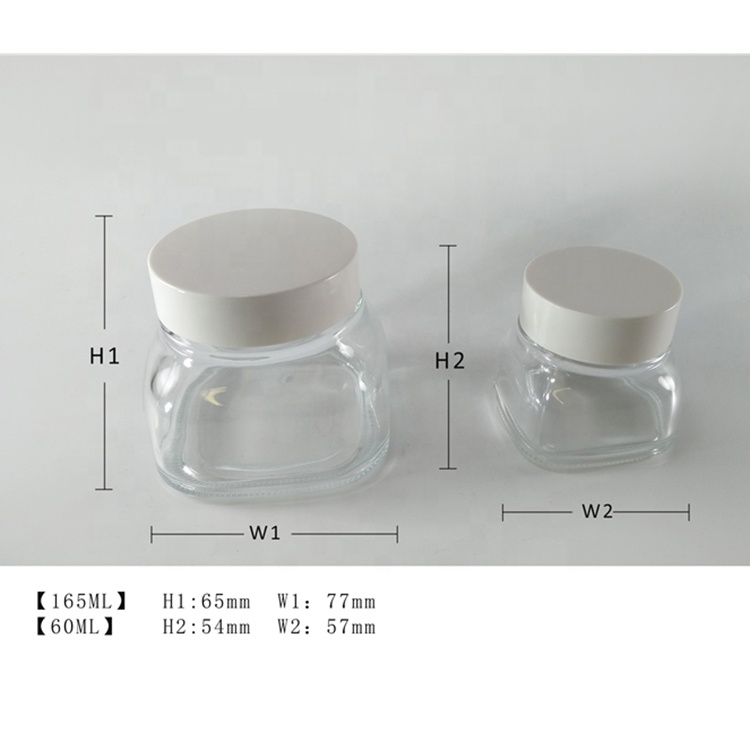 Suppliers Multifunction Transparent Cosmetic Mini Luxury Lip Glass Jar For Face Cream