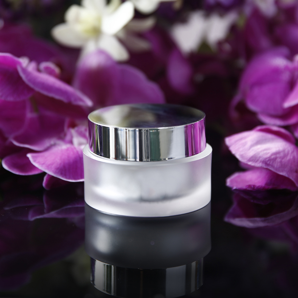 Supply Acrylic Cream Jar 30 Ml Round Beautiful Cosmetics baby Cream bottle 50ml bowl shape plastic jar