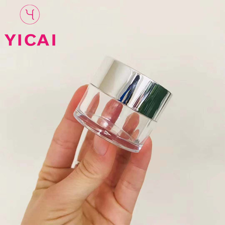 Supply Professional 1 Oz 2oz Clear Small Recycled Plastic Cosmetic Container PETG Jar