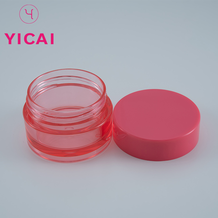 Supply Professional 100 Gram Round Acrylic Plastic Cosmetic Cream Packaging Jar