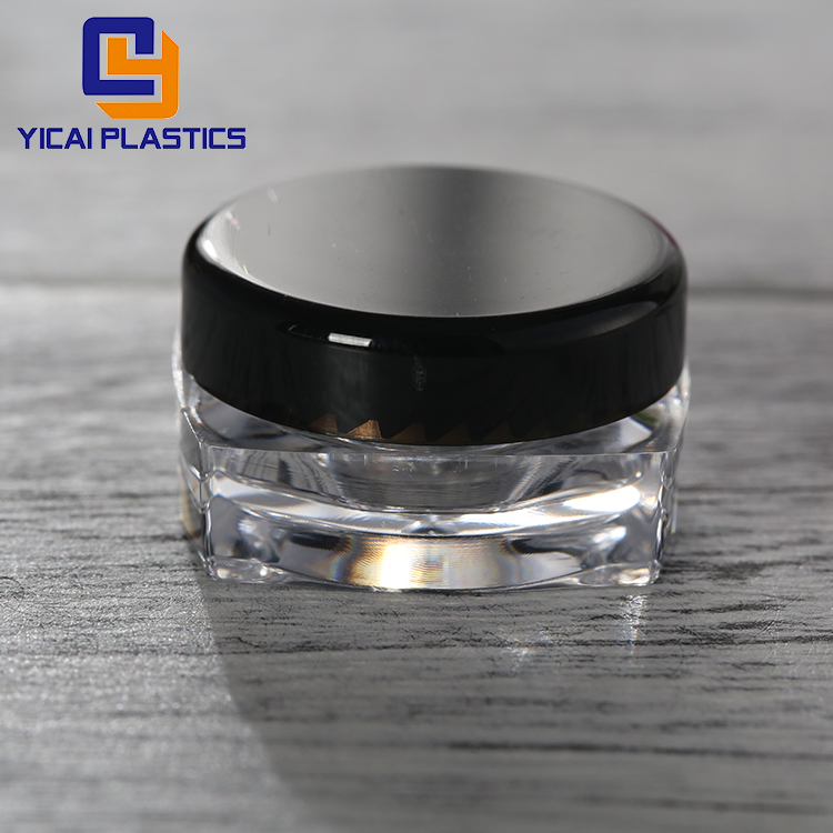 Supply Professional New Design 30g 50g Small Acrylic Plastic Cosmetic Jar