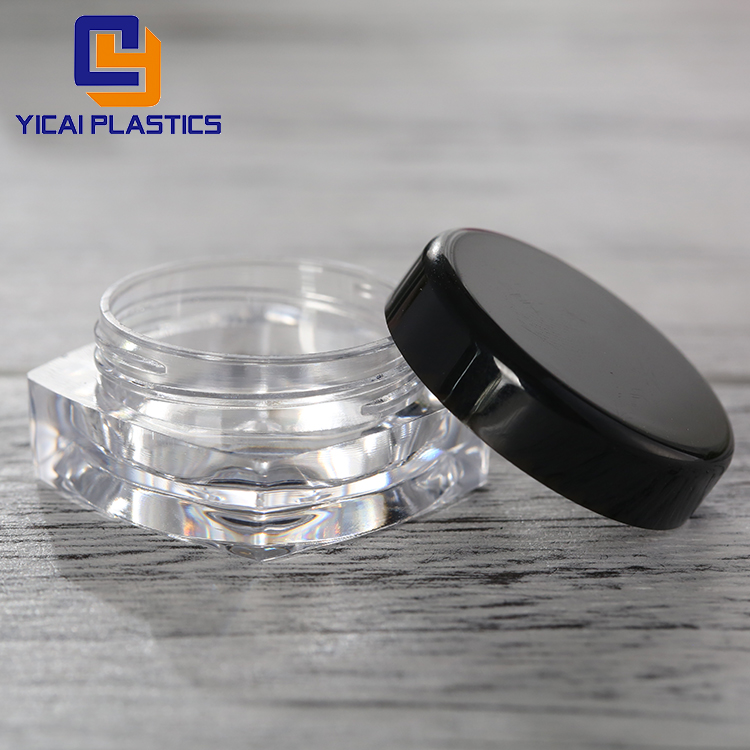 Supply Professional New Design 30g 50g Small Acrylic Plastic Cosmetic Jar