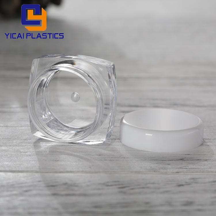 Supply Professional New Design 30g 50g Small Acrylic Plastic Cosmetic Jar