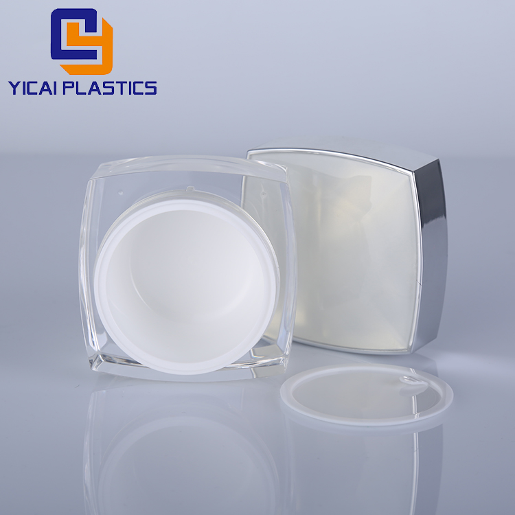 Supply Professional New Design 30g 50g Small Acrylic Plastic Cosmetic Jar