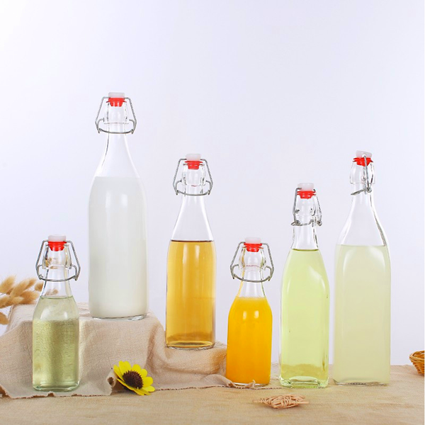 Swing Bottle 250ml 500ml 750ml 1L Swing top Glass Bottle