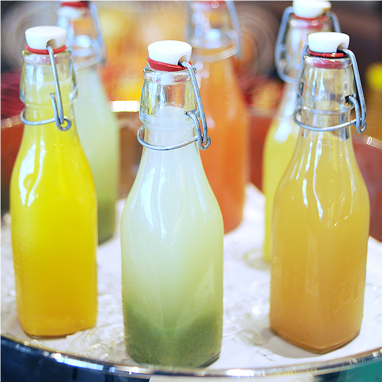 Swing Top Bottles Glass Kombucha Fruit Beverage Beer Liquor 32 oz Clear Flask Airtight Seal Stopper