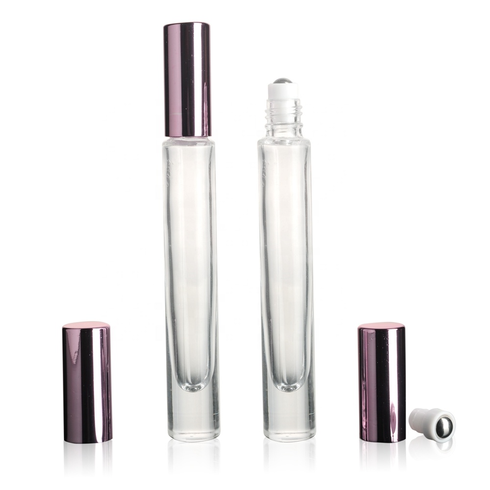 TP-3-30 10ml Glass Roll On Bottle thick bottom Square and Round shape High quality