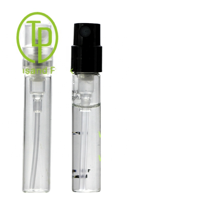 TP-3-51 1.5ml 2ml Perfume glass tester bottle with Free samples