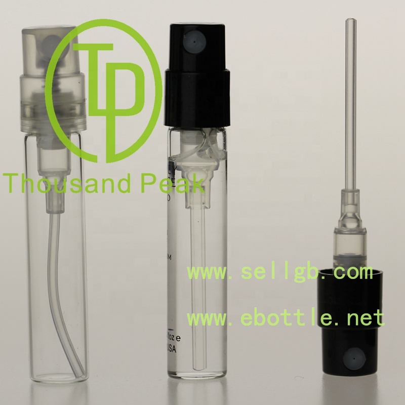 TP-3-51 1.5ml 2ml Perfume glass tester bottle with Free samples