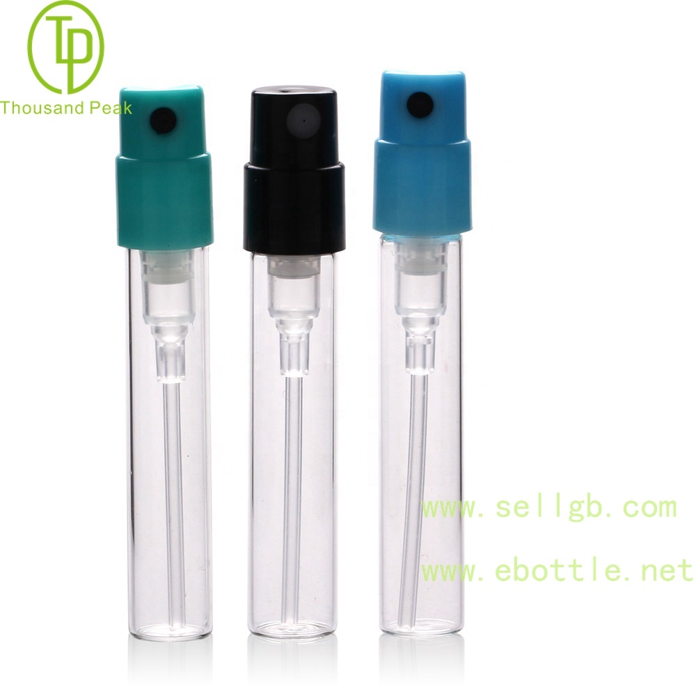 TP-3-51 1.5ml 2ml Perfume glass tester bottle with Free samples