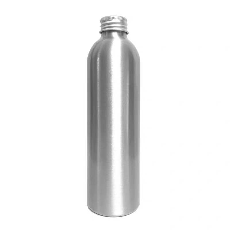 Tamper proof eco-friendly Figure Aluminum screw-on Bottle