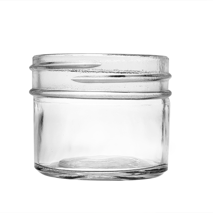 Tapered 4 OZ Preserving Mason Jar Food Glass Jars for Caviar Herb Jelly Jams