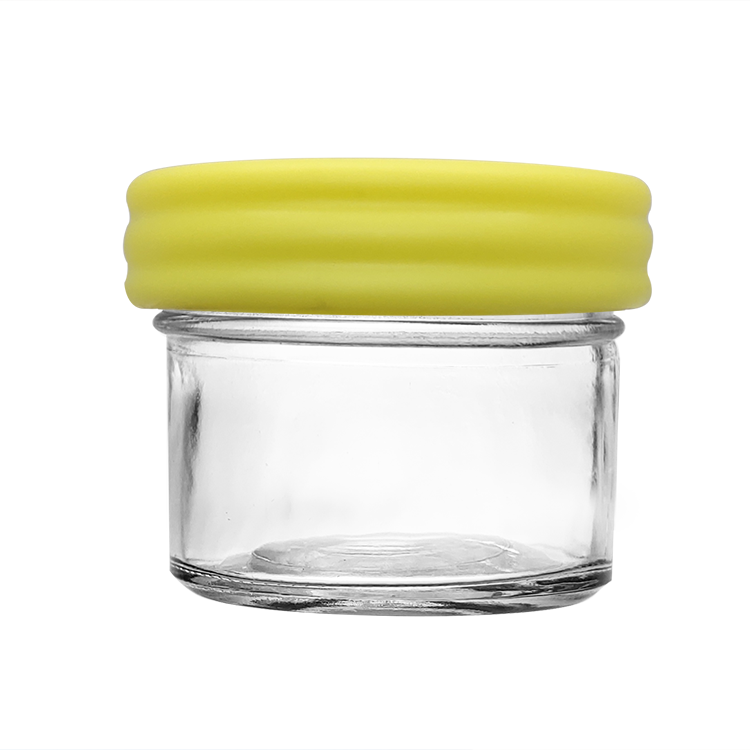 Tapered 4 OZ Preserving Mason Jar Food Glass Jars for Caviar Herb Jelly Jams