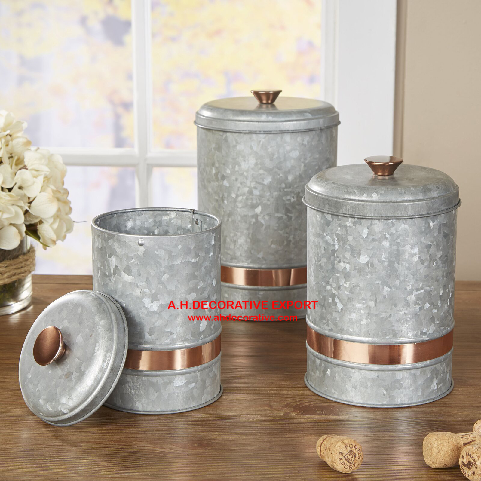 Tea Canister Metal