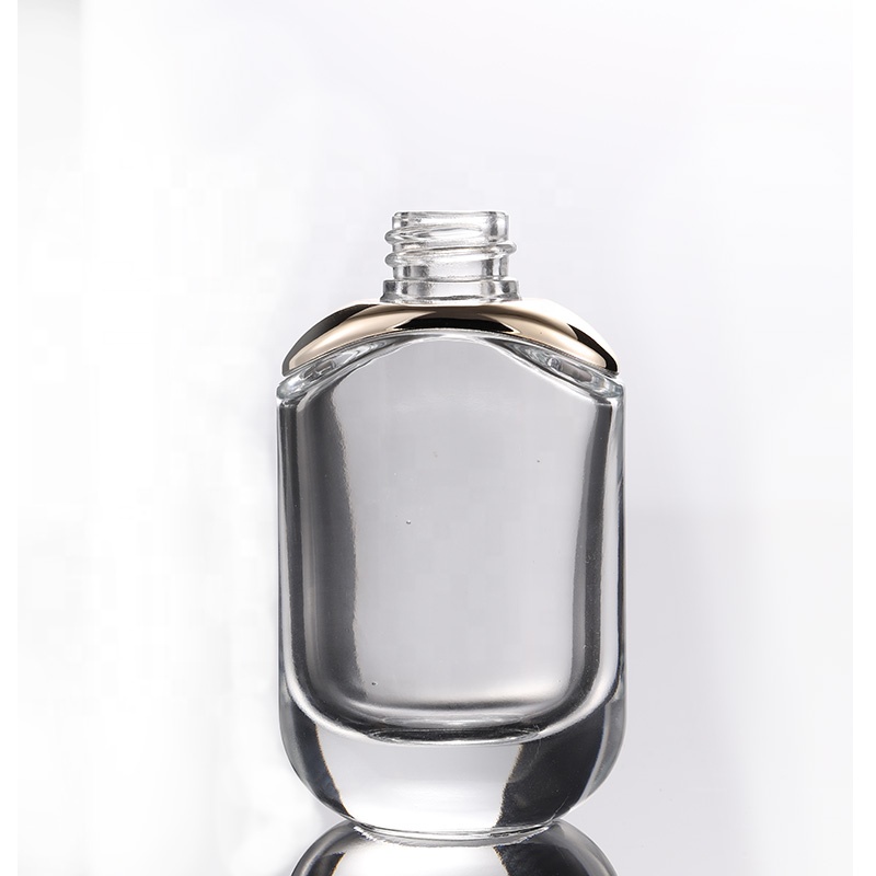 Thick Bottom Transparent 30ml Empty Glass Cosmetic Bottle Square Dropper Empty Essence Essential Oil Bottle