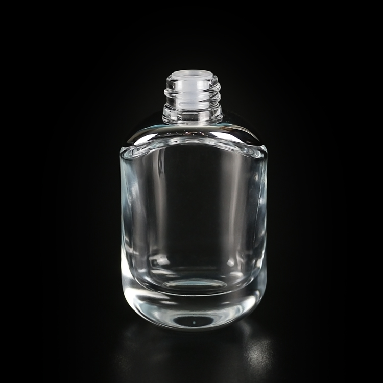 Thick Bottom Transparent 30ml Empty Glass Cosmetic Bottle Square Dropper Empty Essence Essential Oil Bottle