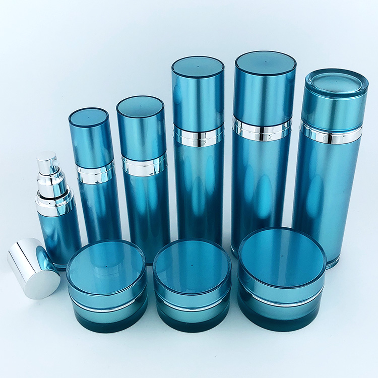 Thick Double Wall Clear Acrylic 15 30 50 Ml 2 Oz Plastic Cosmetic Jar For Cream