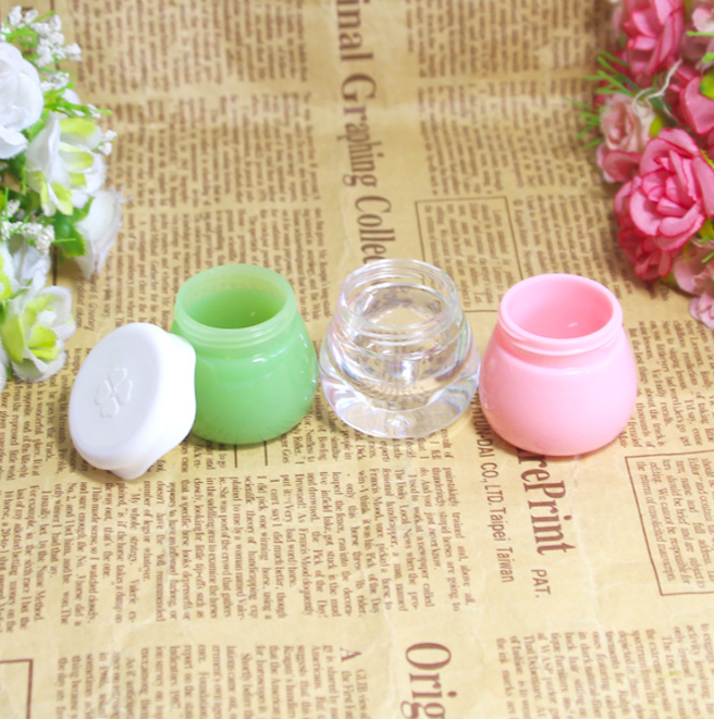Thick Wall Round Leak Proof Clear Acrylic Jars for Beauty