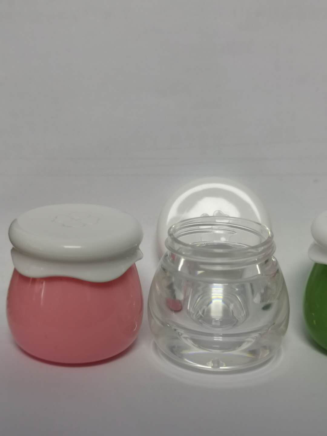 Thick Wall Round Leak Proof Clear Acrylic Jars for Beauty