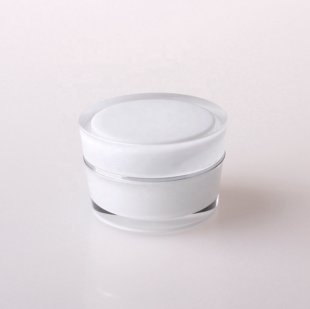 Thick Wall Shiny 15g 30g 50g 75g Plastic Hand Care Essential Cream Cosmetic Set Jar