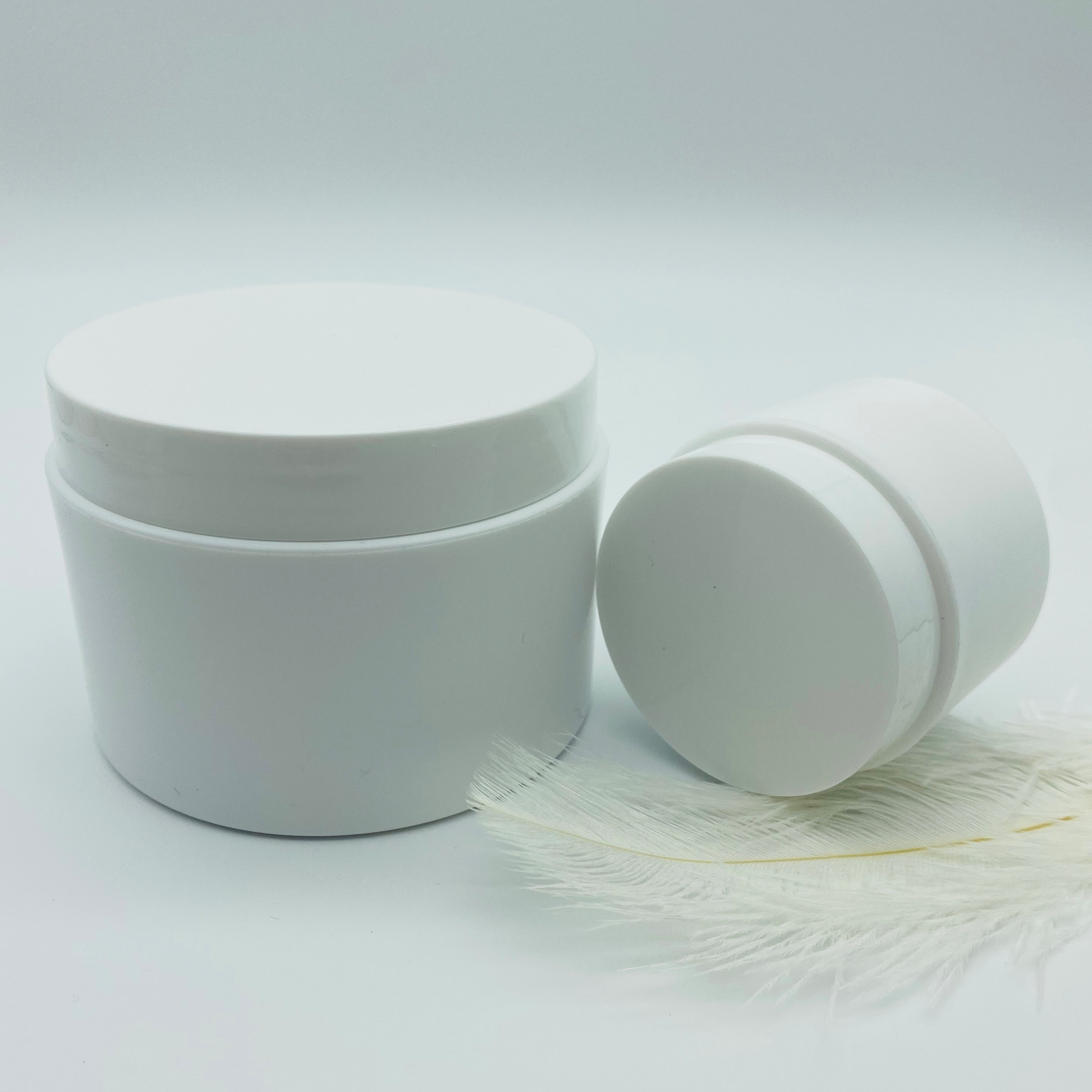 Thick wall double PP bottle Hand cream bottles Empty cream bottle 200 ml PP jar