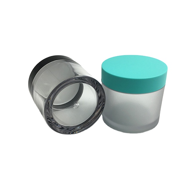 Thick wall luxury PETG material skin care cream jars