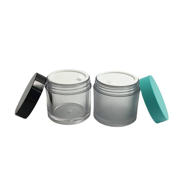 Thick wall luxury PETG material skin care cream jars