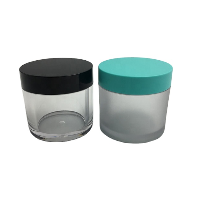 Thick wall luxury PETG material skin care cream jars