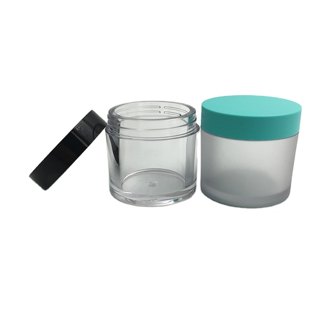 Thick wall luxury PETG material skin care cream jars