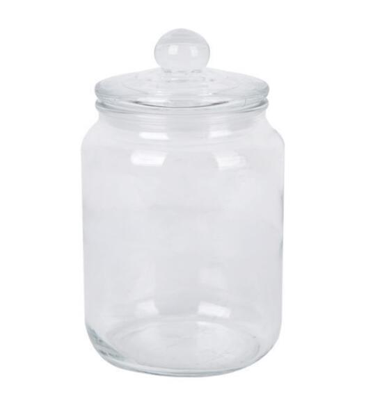 Thickened Pantry Container Organizer Glass Jars With Lids For Kitchen Grains Nuts Pharmacist Peaberry