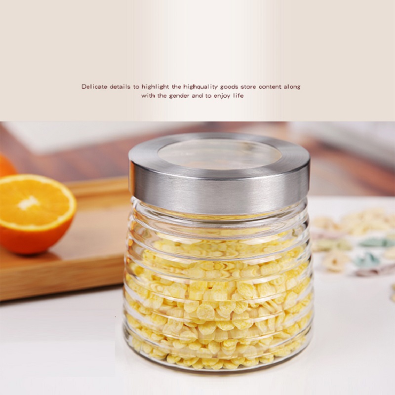 Tin cans manufacturer luxury candy jar round airtight food storage container 2oz jars with lids