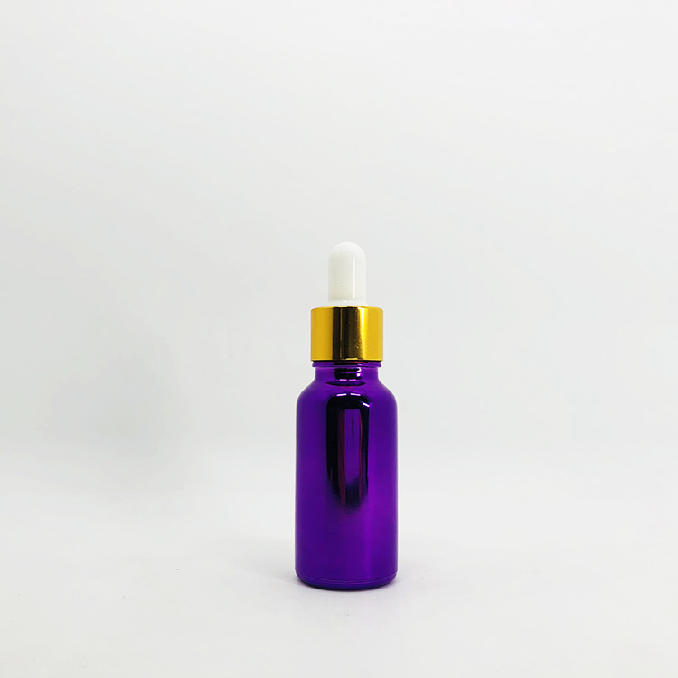 Tincture Bottles Pump Spray Cap Pink Matte 30ml Glass with Rose Gold Dropper Essential Oil Frost Personal Care Face Serum Custom