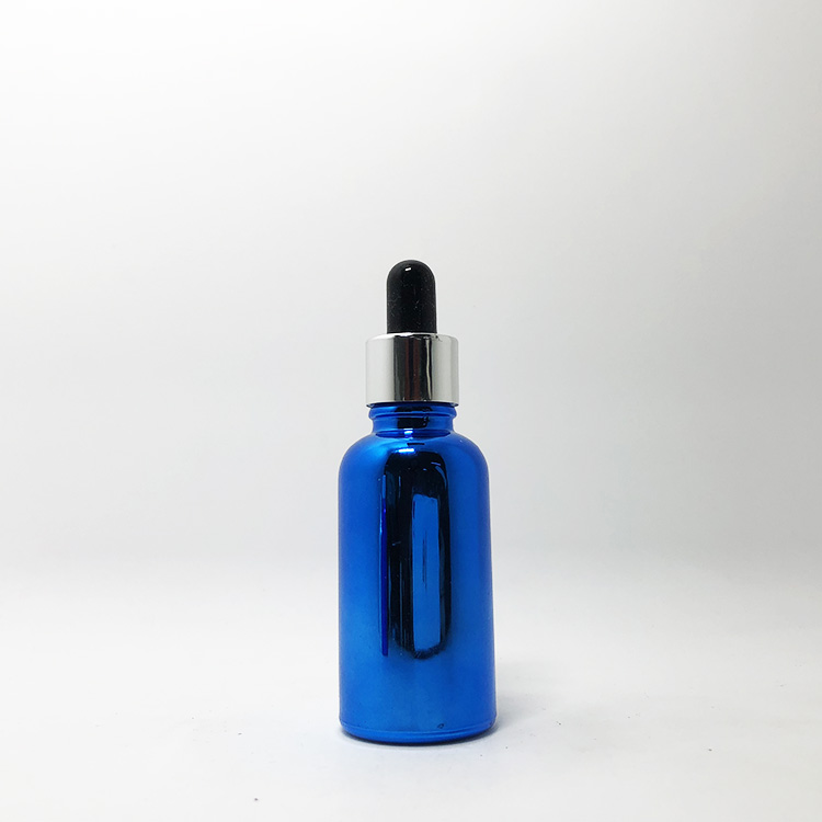 Tincture Bottles Pump Spray Cap Pink Matte 30ml Glass with Rose Gold Dropper Essential Oil Frost Personal Care Face Serum Custom