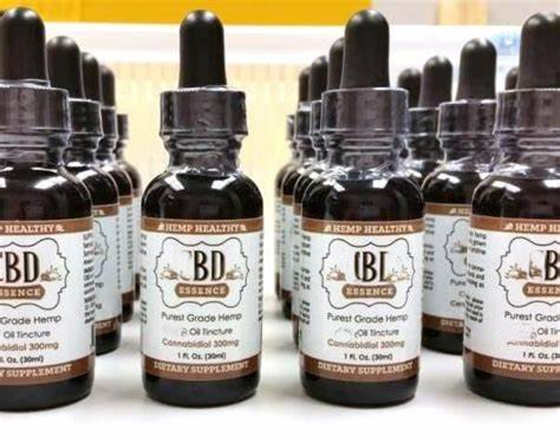 Tincture Droplet Essential Oil Applicator Dropper Bottle Display